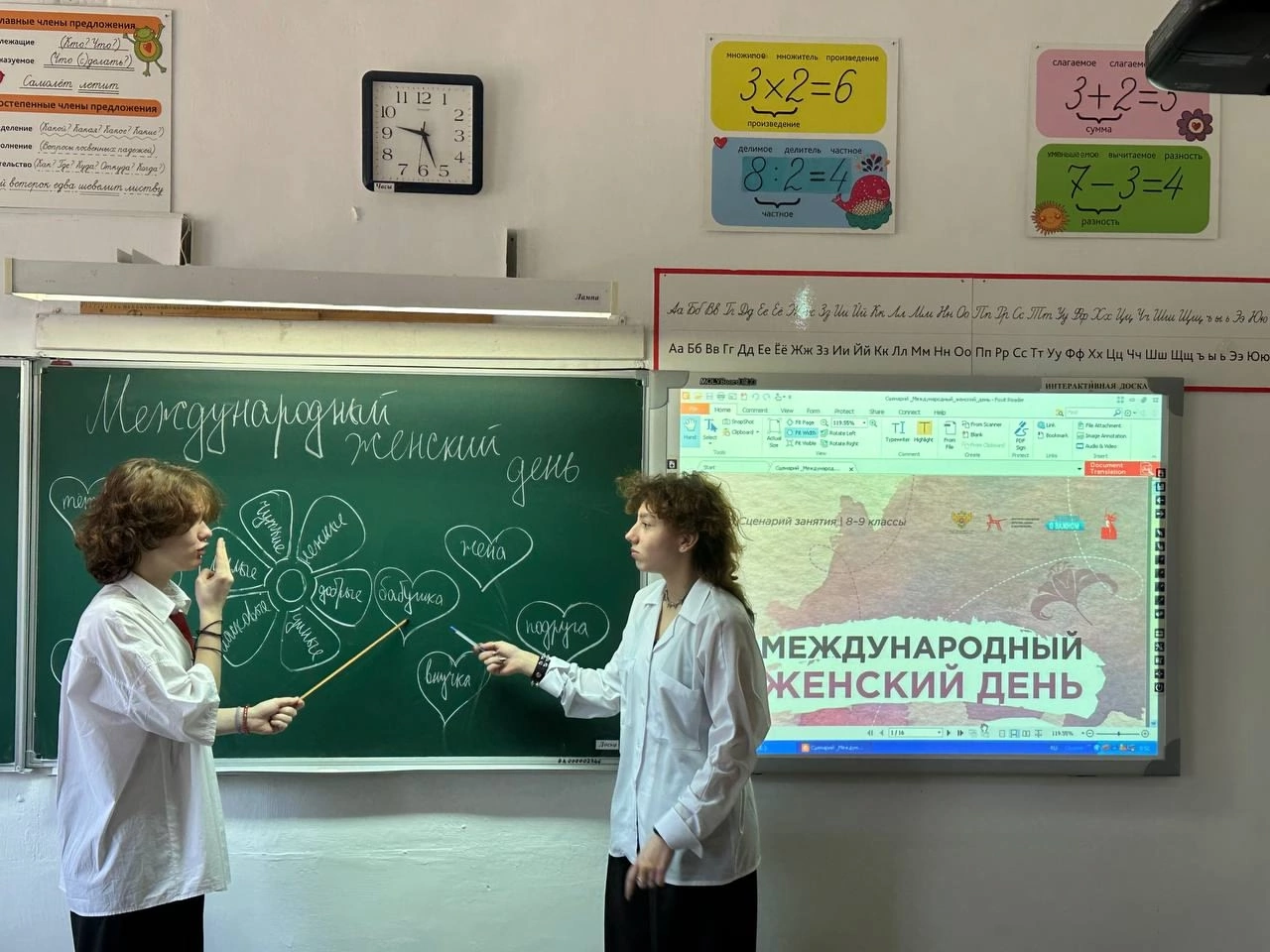Разговоры о важном- Международный женский день.