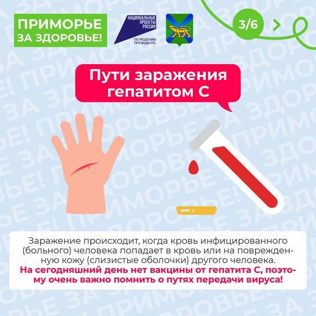 10-16 марта Неделя по борьбе с заражением и распространением хронического вирусного гепатита С.