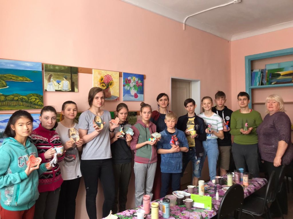 Глинотерапия. Заключительное занятие.
