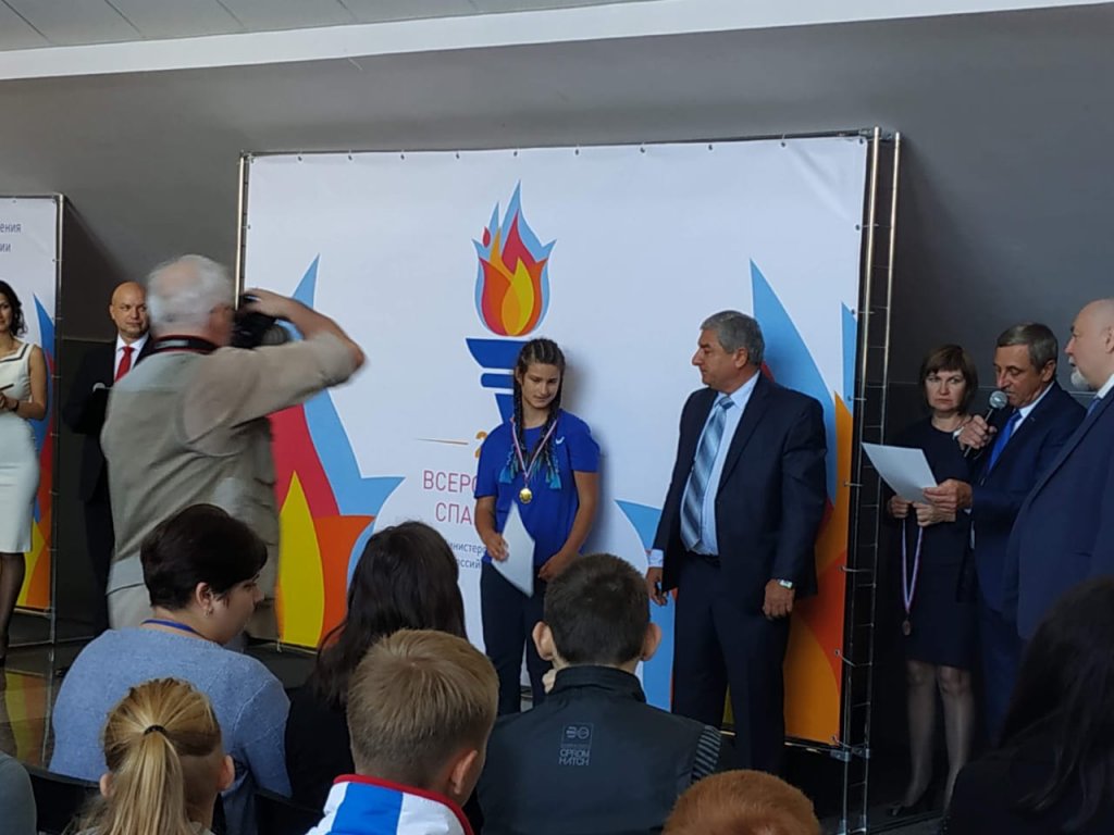Участие во Всероссийской спартакиаде.