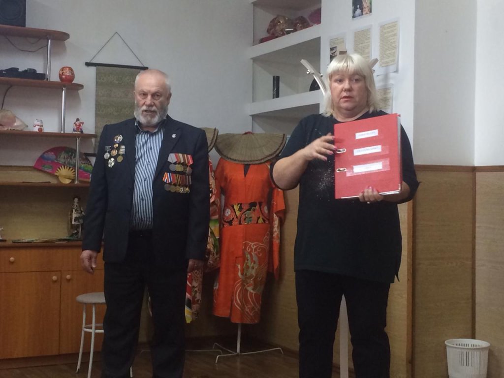 Встреча с ветеранами.