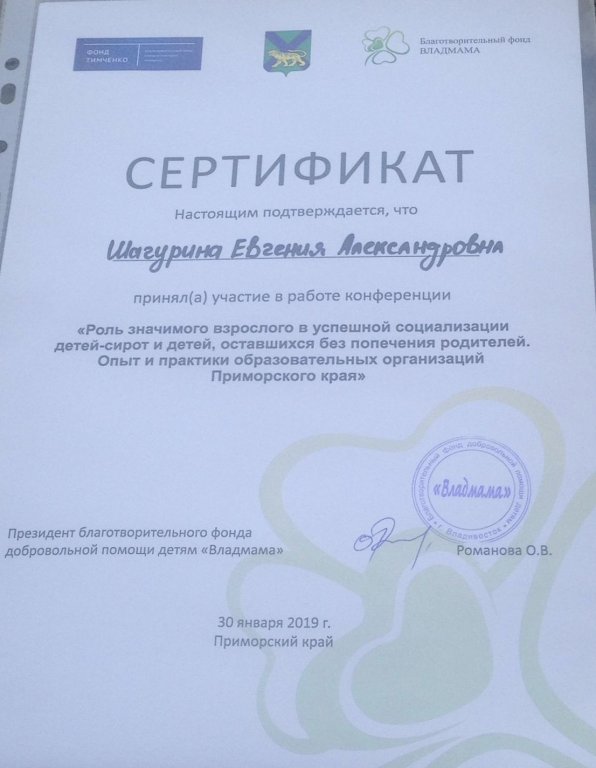 Участие в краевой конференции.