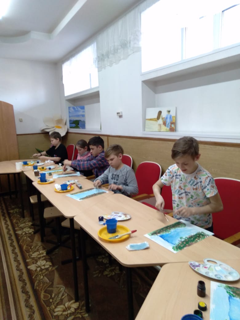 Мастер-класс по рисованию.