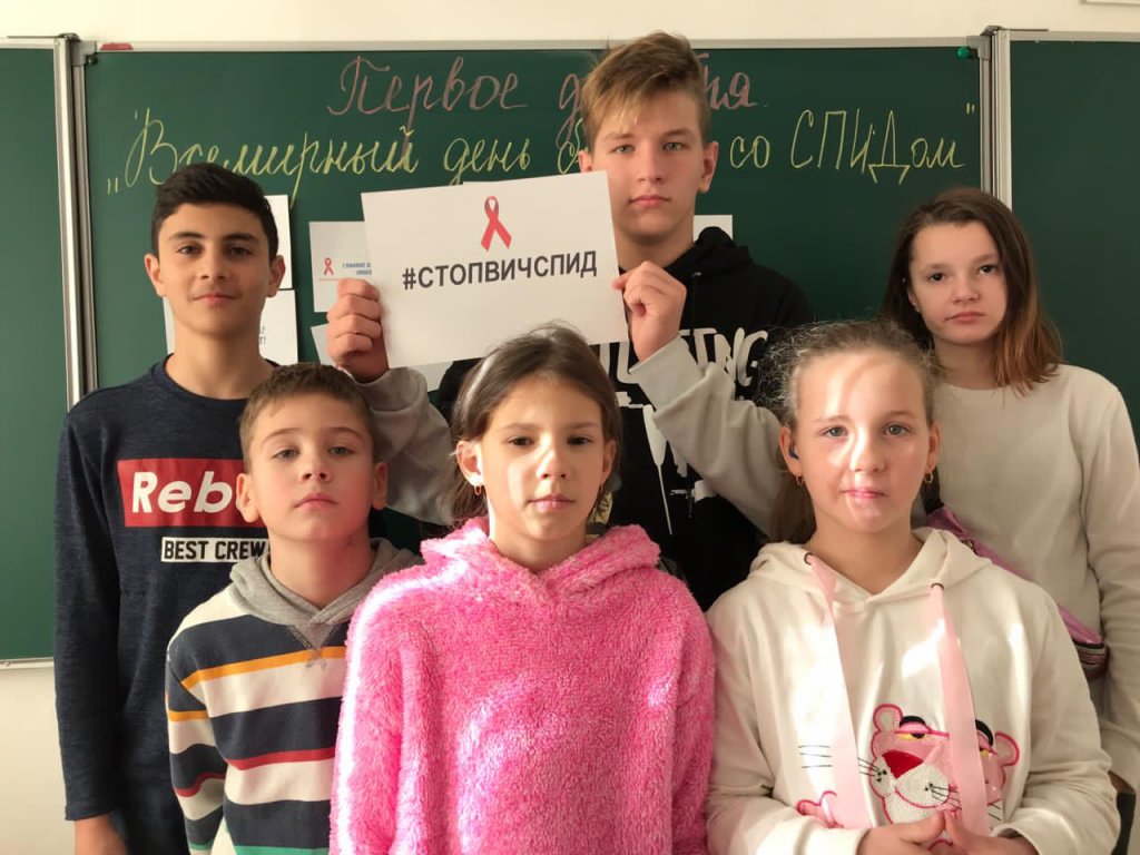Участие во флешмобе.