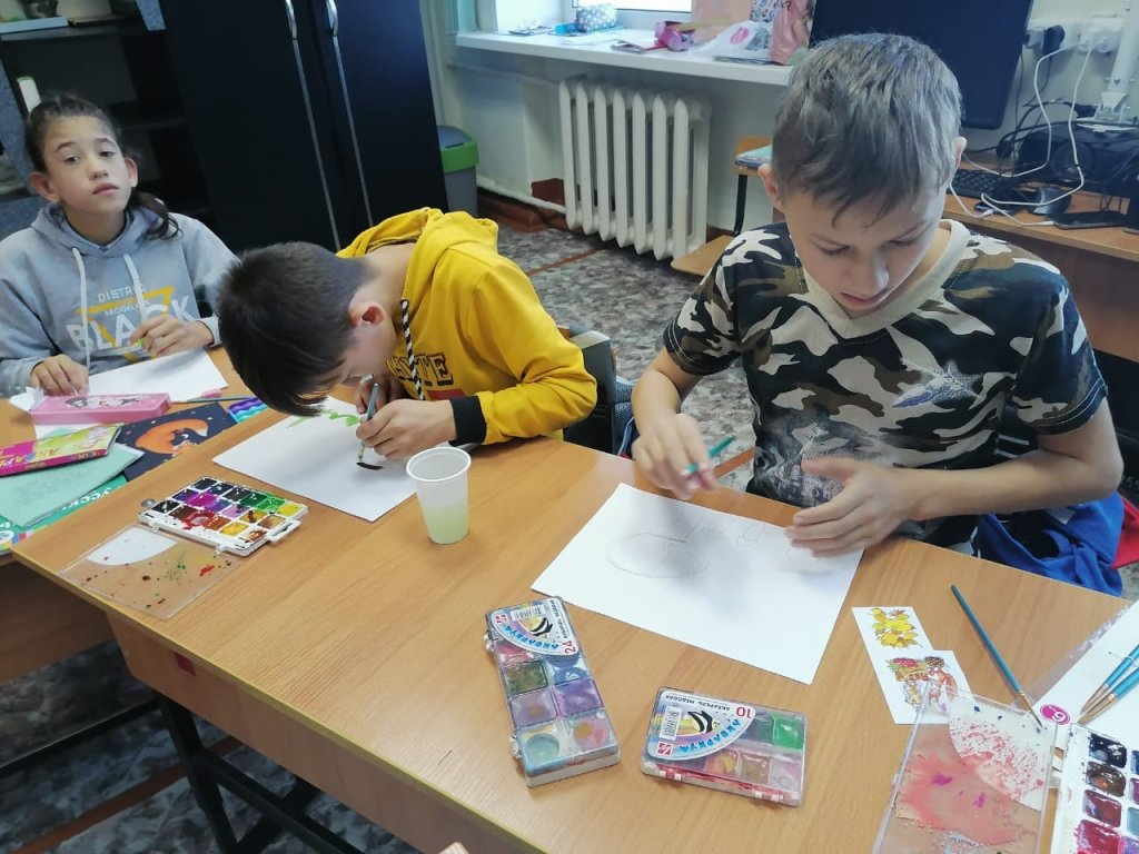 Художник-осень.