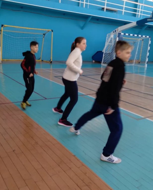 Спортивная тренировка.