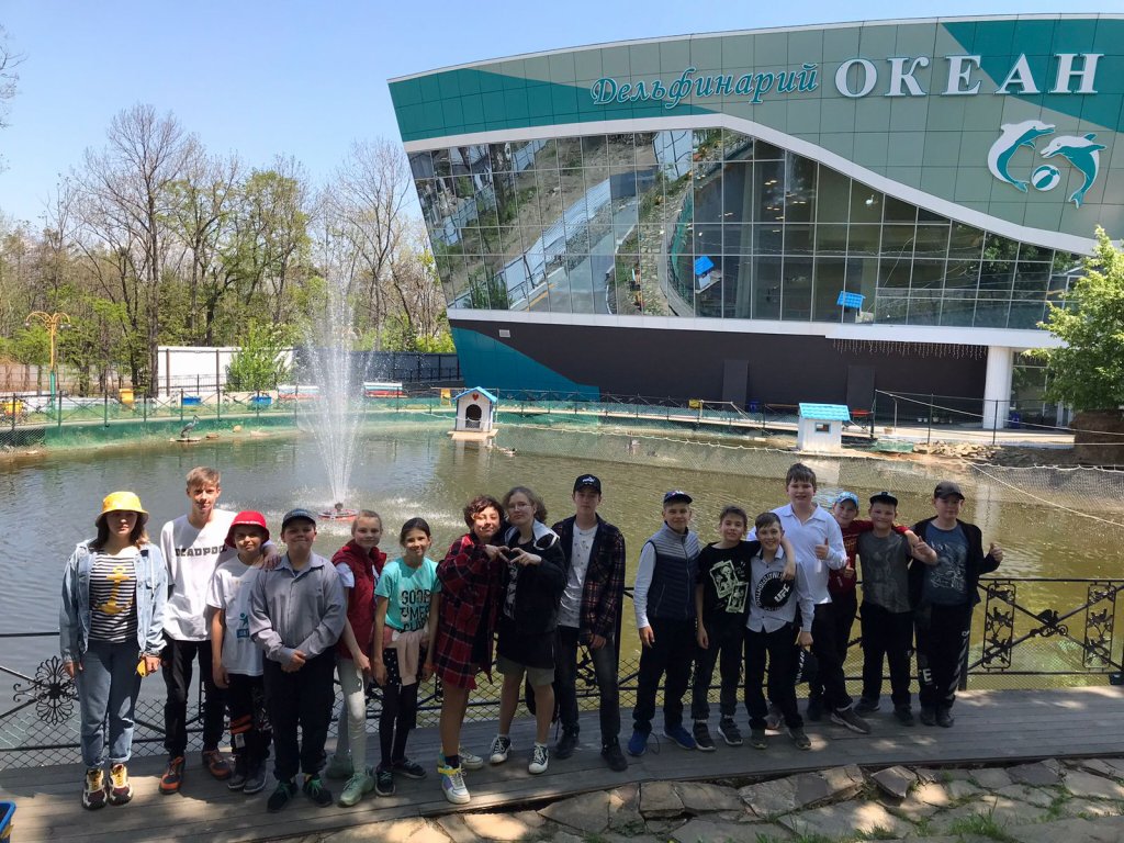 В гости к дельфинам.