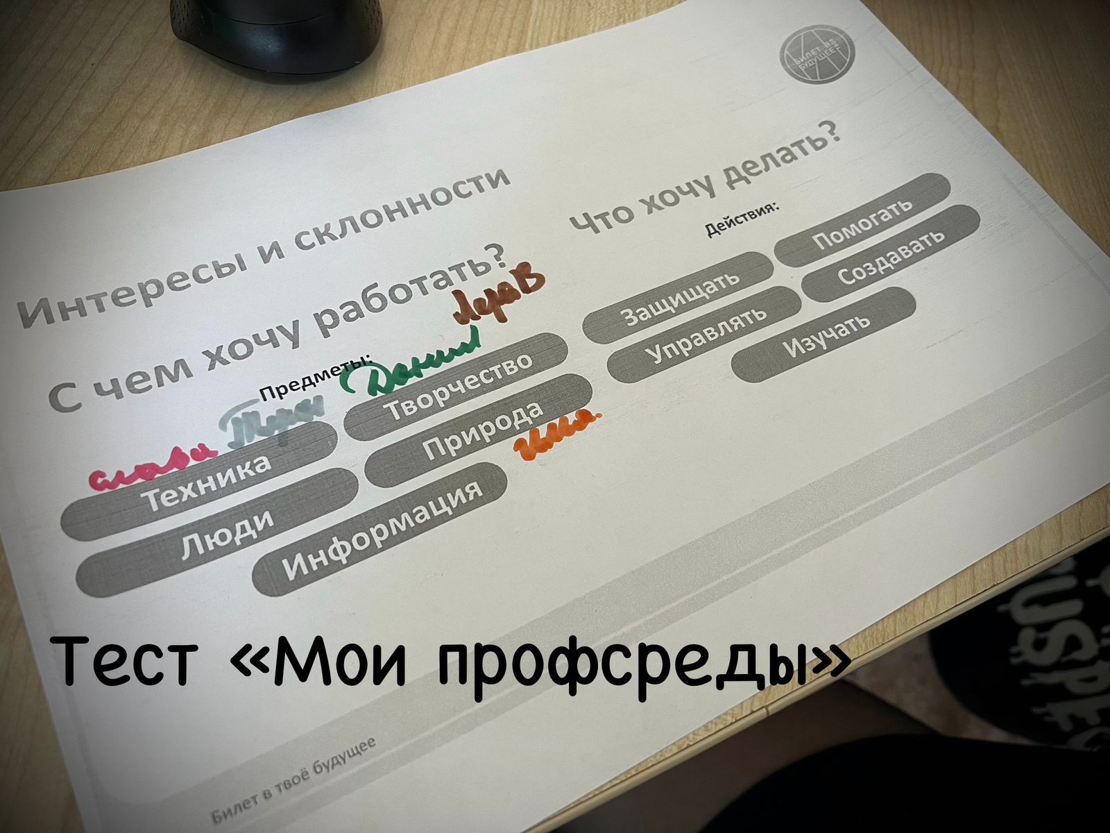 Мои ПрофСреды.