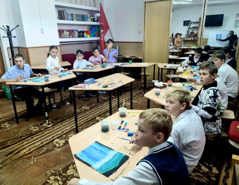 Мастер-класс по рисованию.