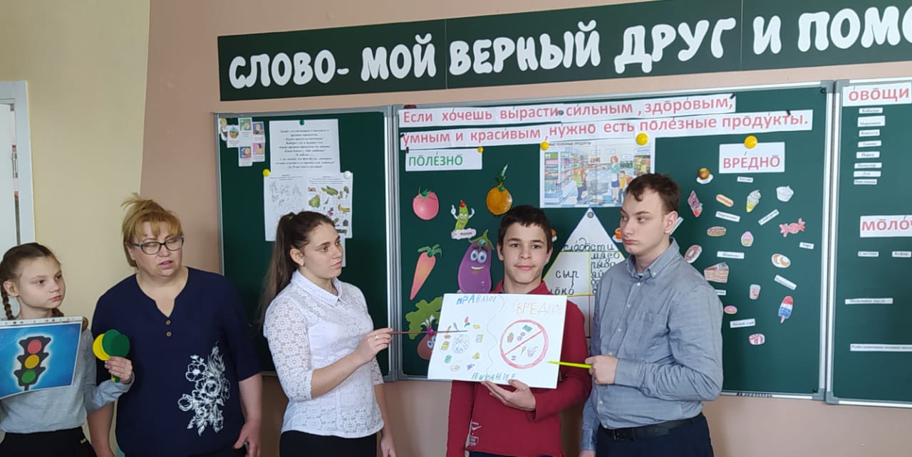 Беседа о правильном питании.