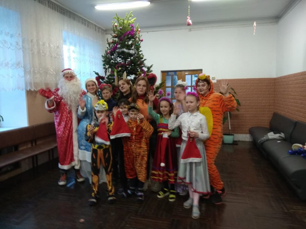 Новый год с НП «Руки помощи».