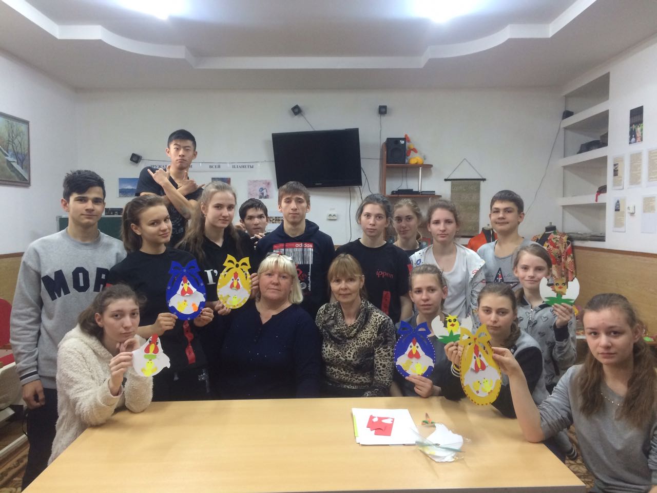 Подготовка к празднику.