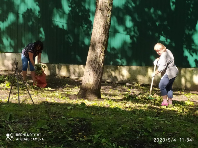 Внеплановый субботник.