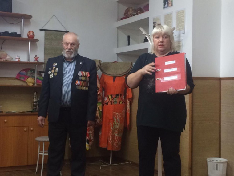 Встреча с ветеранами.