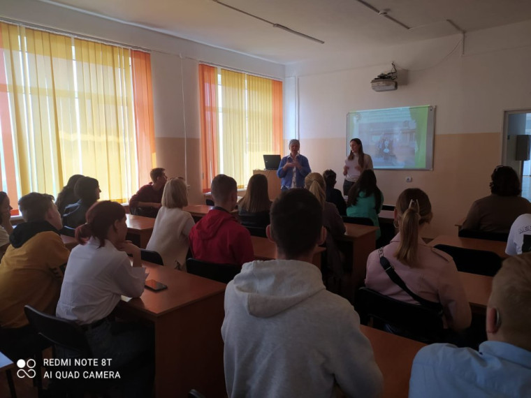 День открытых дверей в колледже.